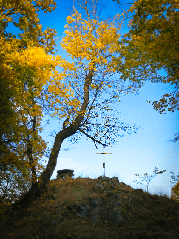 Gipfelkreuz am Hohmichelstein