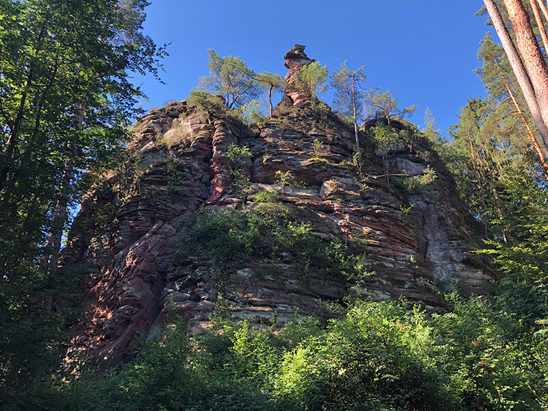 Klettern im Dahner Felsenland