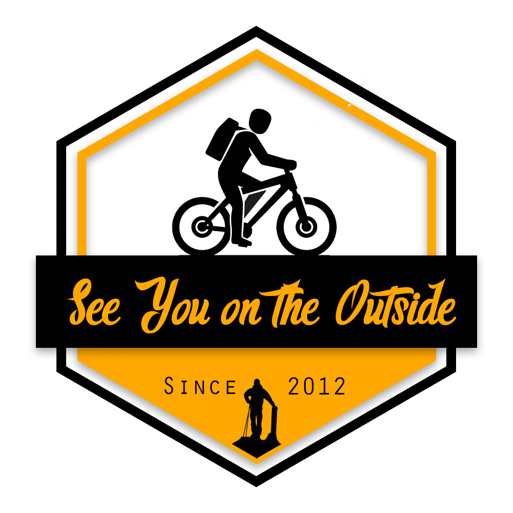 See You on the Outside Logo Mountainbike