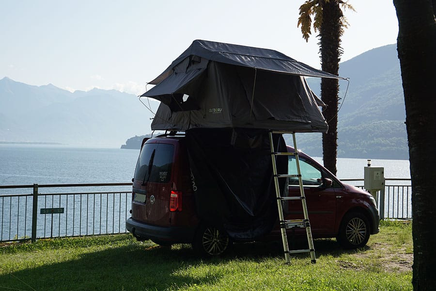 Expedition Dachzelt am Lakeview Camping Resort Cannobio
