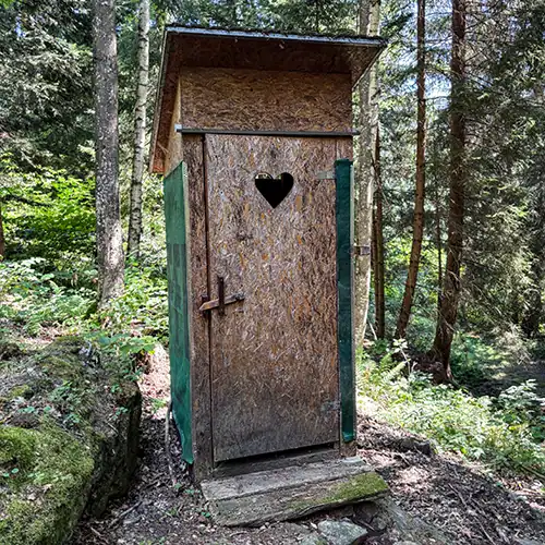 See You on the Outside Klettergarten Offner Fels 03 WC am Wandfuß