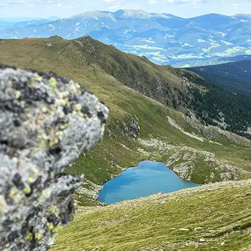 See You on the Outside Zirbitzkogel 08 Der Lavantsee unterhalb des Gipfels