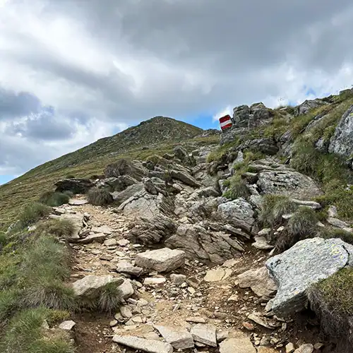 See You on the Outside Zirbitzkogel 10 der Pfad wird nochmal felsiger