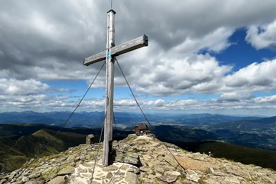 See You on the Outside Zirbitzkogel 13 Gipfelkreuz am Zirbitzkogel