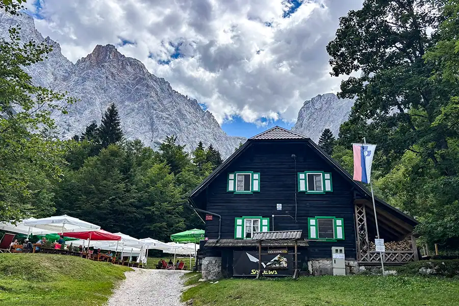 See You on the Outside Kranjska Gora 13 Berghütte Koča v Krnici im Krnica-Tal