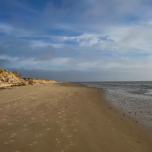 See You on the Outside Ostende Langeoog 14 die letzten Meter läuft man entlang des Strandes